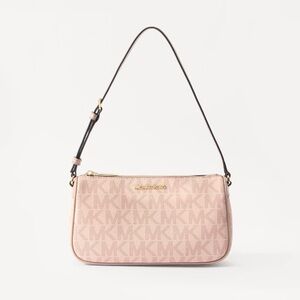 MICHAEL Michael Kors Jet Set Ballet Pink Monogram Shoulder Bag